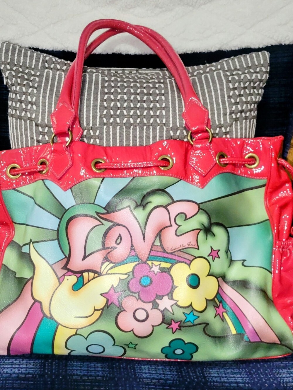 Isabella Fiore Love Dove  Tattoo Shoulder Bag
